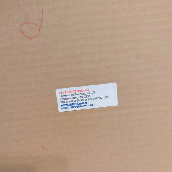 Mermaid Art Print Set Blue Ocean Coastal Decor Signed SenoraQ Mexico Framed - Picture 15 of 15